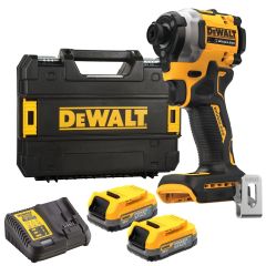 Dewalt DCF850E2T-QW Akku-Schlagschrauber 18V XR Powerstack Li-ion