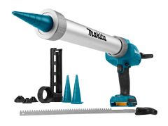 Makita DCG180ZXK Accu Kitpistool 18V met patroonhouder 300 en 600ml zonder accu"s en lader