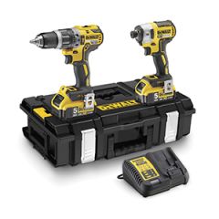 DeWalt DCK266P2-QW Comboset 18V 5,0Ah Li-Ion - DCD796 Accuklopboormachine + DCF887 Slagschroever