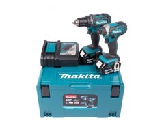 Makita DLX2127MJ Comboset - DDF482 Akku-Bohrschrauber + DTD152 Schlagschrauber 18V 4,0 AH Li-Ion in Makpac