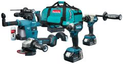 Makita DLX4155TX1 Combiset 4 machines 18V 2 x 5,0Ah Li-Ion