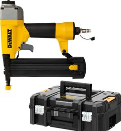 DeWalt DPSB2IN1-TSTAK DPSB2in1 Kombi-Heftgerät für Nägel und Klammern in TSTAK 3 Schachteln Minibrads