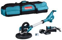 Makita DSL801RTEU Langnek schuurmachine 18V 5.0Ah Li-Ion met AWS in tas