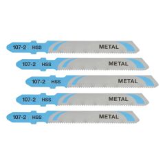 DeWalt DT2160-QZ Decoupeerzaagblad HSS® 76 x 1.2 x 4 mm (T118A) 5 Stuks