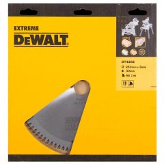 DeWalt DT4282-QZ DT4282 HM zaagblad 250 x 30 x 96T trapezium, negatief 5°