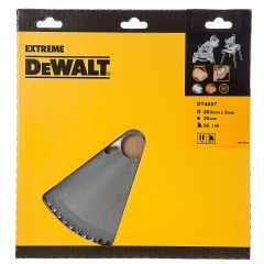 DeWalt DT4287-QZ DT4287 HM zaagblad 250 x 30 x 80T trapezium, negatief 5°