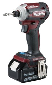 Makita DTD171TJAR Slagschroevendraaier 18V 5.0Ah Li-Ion Authentic Red in Mbox