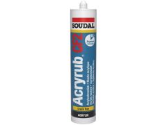 Soudal 121616 Acryl-Dichtstoff Acryrub Cf2 Weiß 310ml