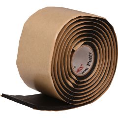 3M 201111038 Scotchfil Selbstklebeband, schwarz 38 mm x 1,50 mtr