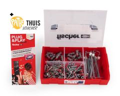 Fischer 548864 DUOLINE Fixtainer mit GRATIS Pathé Thuis-Gutschein