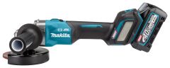 Makita GA023GM201 Haakse Slijper met AWS 125mm 40V 4,0Ah Li-Ion in MBox