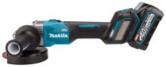 Makita GA026GM201 Haakse Slijper met AWS 125mm 40V max 4,0Ah Li-Ion in MBox