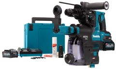 Makita HR002GM204 Combihamer SDS-Plus 40V Max 4,0Ah Li-Ion met stofafzuiging