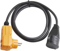 Brennenstuhl 1160370 Adapterkabel FI IP44 2m zwart H07RN-F 3G1,5