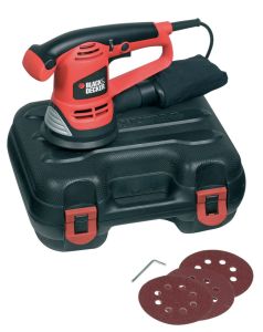 Black & Decker KA191EK-QS Exzenterschleifer 125 mm 480 Watt