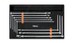 Beta 024500063 M63 Flexible vorgeformte Einsätze mit Werkzeugsortiment