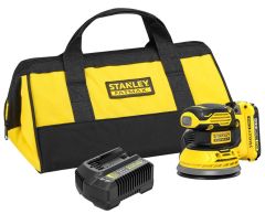 Stanley SFMCW220D1S FATMAX® V20 Akku-Exzenterschleifer 125 mm 18V 2.0Ah im Softbag