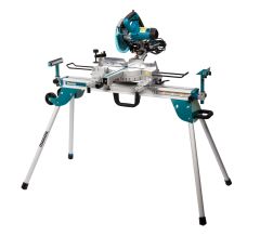 Makita LS0815FLNX Telescopische Afkortzaag 216 mm 1400 Watt + DEBWST06 onderstel