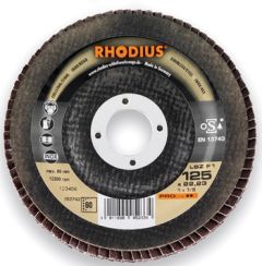 Rhodius 202712 LSZ F1 Lamellenschijf Staal/Inox 180 x 22,23 mm K80