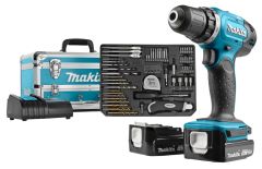 Makita DDF343SYX3 14,4V 1.5 Ah Li-Ion Koffer + 59-delige accessoireset