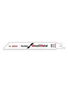 Bosch S922VF Reciprozaagblad 2608656017 Flexible for Wood and Metal 150 mm 5 stuks