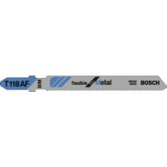 Bosch 2608634505 T118AF Decoupeerzaagbladen T - Schacht Per 5 Metaal Flexibel