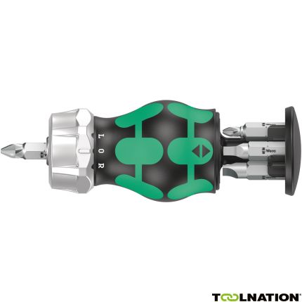 Wera 05008886001 Kraftform Kompakt Stubby Magazin RA 4, 6-delig - 1