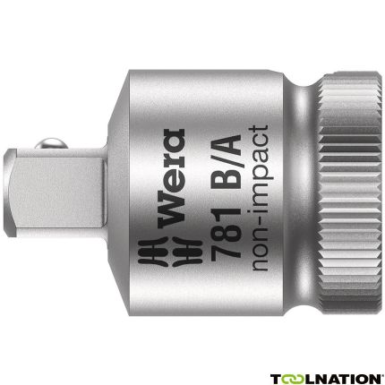 Wera 05042672001 781 B 3/8" Adapter, 781 B/A x 1/4 x 27 mm x 3/8" - 1