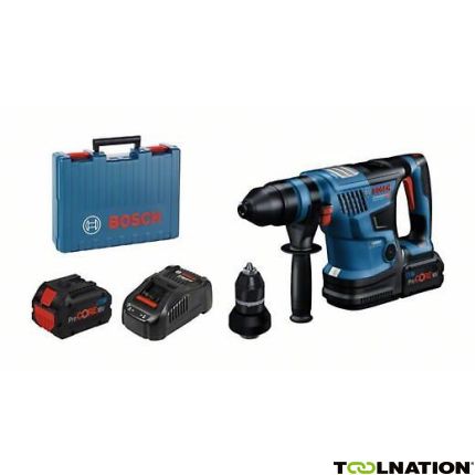 Bosch Blauw GBH 18V-34 CF Professional Accu Boorhamer SDS-Plus 5,8J 18V 8.0Ah ProCore 0611914002 - 1