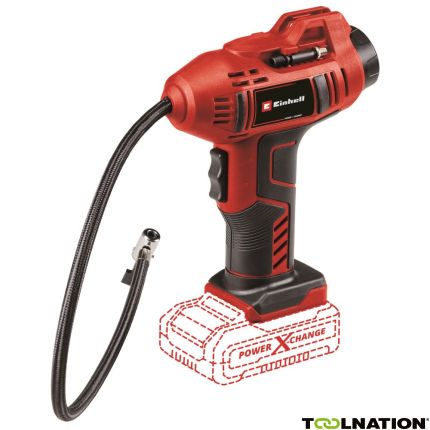 Einhell 2071010 CE-CC 18 Li Accu Auto-Kompressor 18V ohne Batterien und Ladegerät - 1