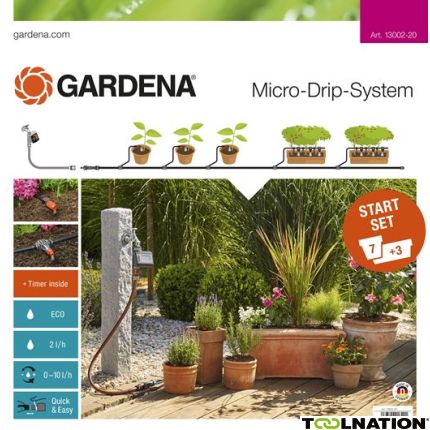 Gardena 13002-20 Startset bloempotten M met besproeiingscomputer - 1