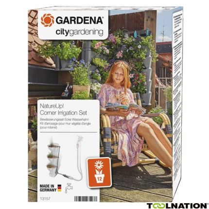 Gardena 13157-20 NatureUp! Bewateringsset Hoek Waterkraan - 1