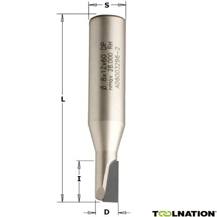 CMT Diamantschneider mit Scherfräser DP Z1 Durchmesser 8mm - 1