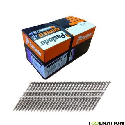 Paslode 142104 Nailscrew 2,8 / 3,2 X 75 Verzinkt +Gas IM90 1250 stuks - 1