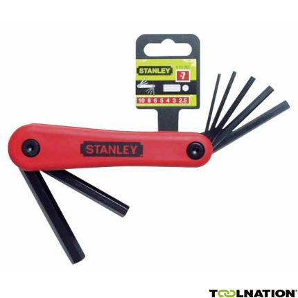 Stanley 4-69-261 Stiftsleutelset 7 Dlg 1,5-6mm - 1