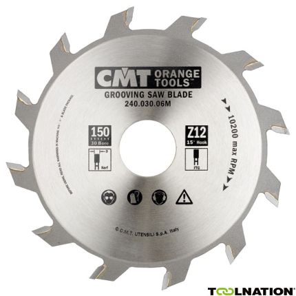 CMT Nutsäge industrielle Linie 180 x 30 x 18T Dicke 4 mm - 1