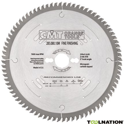 CMT-Sägeblatt mit Trapezverzahnung links/rechts 400 x 30 x 96T - 6