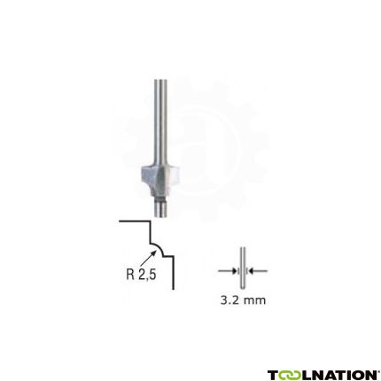 Proxxon 29040 Kantenfräsmaschine mit Walze 5 mm Welle 3,2 mm - 1