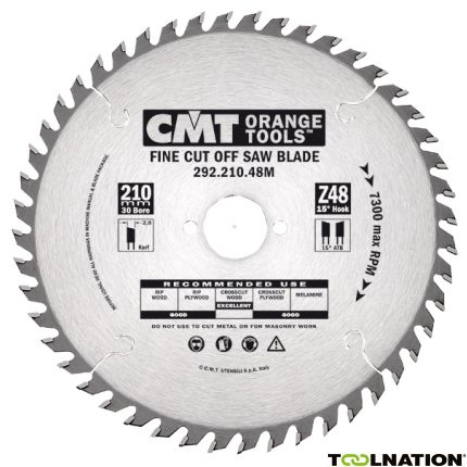 CMT HM Sägeblatt fein gezahnt 180 x 30 x 40T - 3