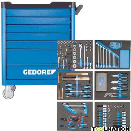 Gedore WSL-L-TS-190 Gereedschapwagen WORKSTER SMARTLINE 190-Delig 2980320 - 1