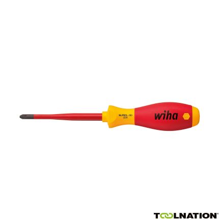 Wiha 36330 3281 SoftFinish Elektro-SlimFix-Schrauber, SL/PZ2 - 1