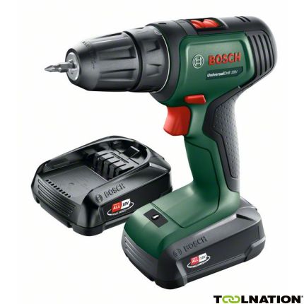 Bosch Grün 06039D4002 UniversalDrill Akkubohrmaschine 18V - 1