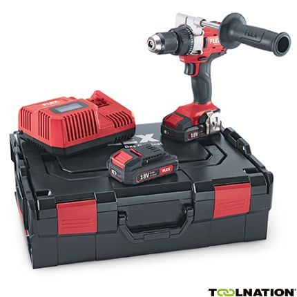 Flex-tools 436577 DD 2G Akkubohrer 18V 2.5Ah Li-Ion in L-Boxx - 1