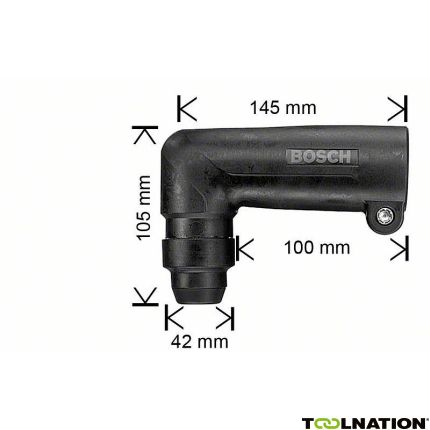 Bosch 1618580000 Haakse boorkop SDS-Plus - 1