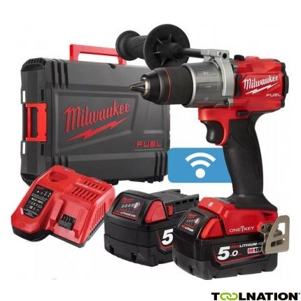 Milwaukee M18 ONEPD2-502X ONE-KEY Accu Slagboormachine 18V 5.0Ah Li-Ion 4933464527 - 3