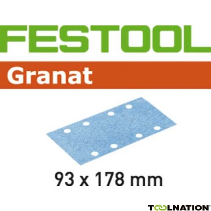 Festool 499633 Granat Schuurstroken STF 93X178 P100 GR/100 - 1