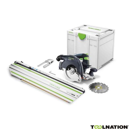 'Festool 576172 HKC 55 EB-Basic-FSK420 Accu Pendelkapzaag 18V + FSK420 Afkortrail excl. accu"s en lader''' - 1