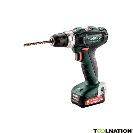 Metabo PowerMaxx SB 12 Akku-Schlagbohrmaschine 12V 2.0Ah Li-Ion in Metabox 601076500 - 1