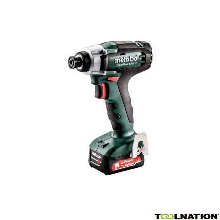 Metabo 601114500 PowerMaxx SSD 12 Accu-Slagschroevendraaier&nbsp, 12 Volt 2.0 Ah Li-Ion - 1