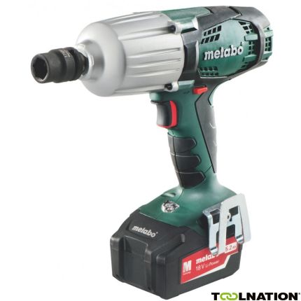 Metabo 602198650 SSW18LTX 600 Accu Slagmoersleutel 18V 5,2Ah Li-Ion 600Nm - 1